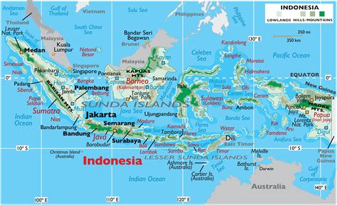 indonesia map google